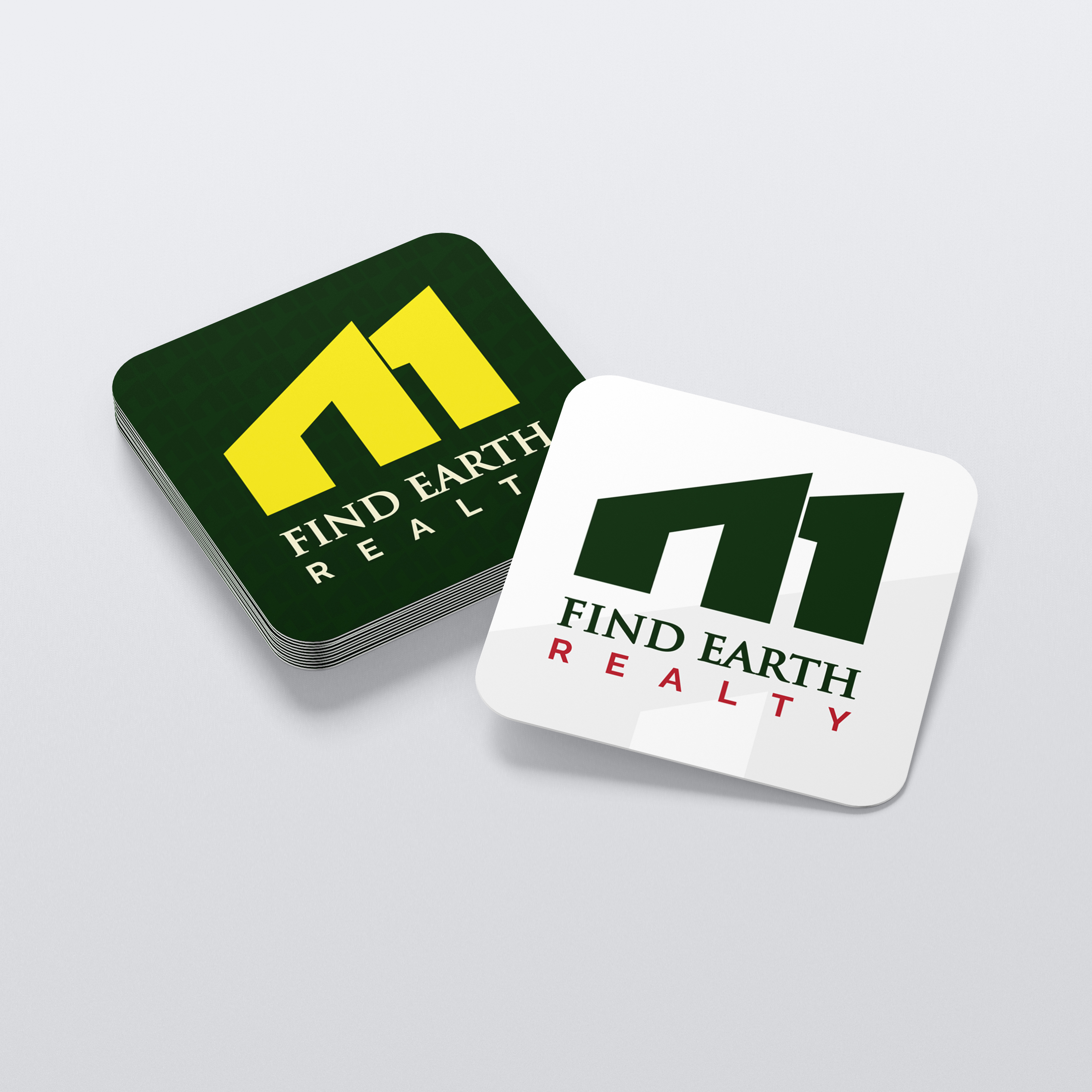 FIND EARTH LOGO Mockup