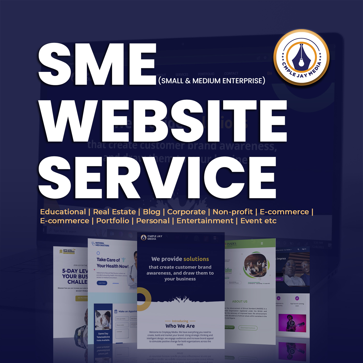 SME Website Service-Cmplejay Media